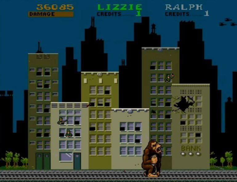 George in Rampage Game