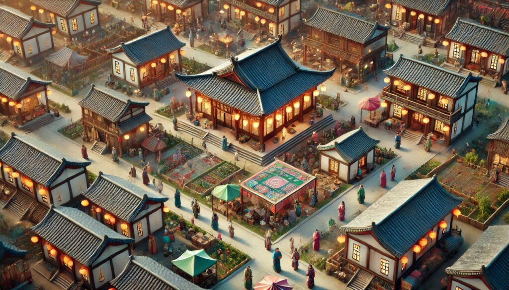 The Bustling World