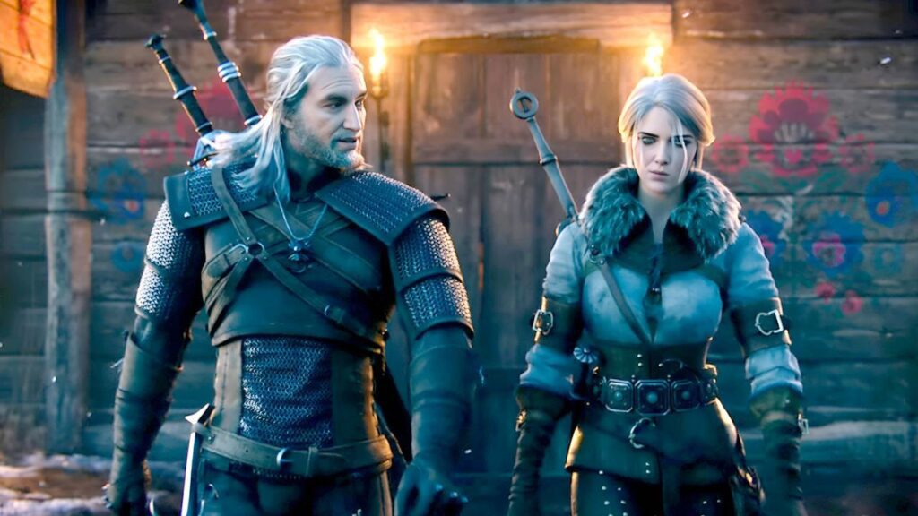 Ciri and Heralt